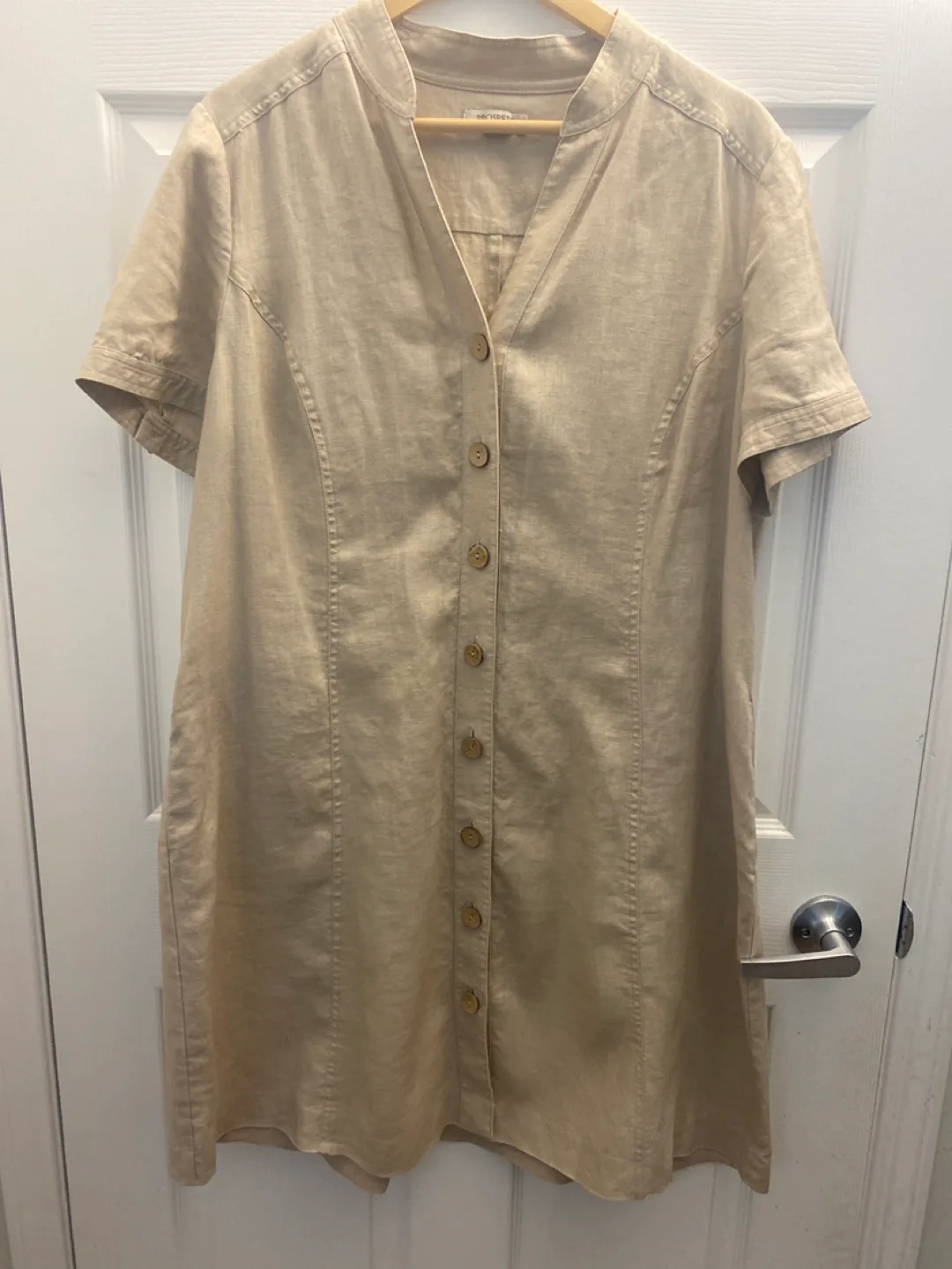 Linen Blend Dress - Size image indicator(2)