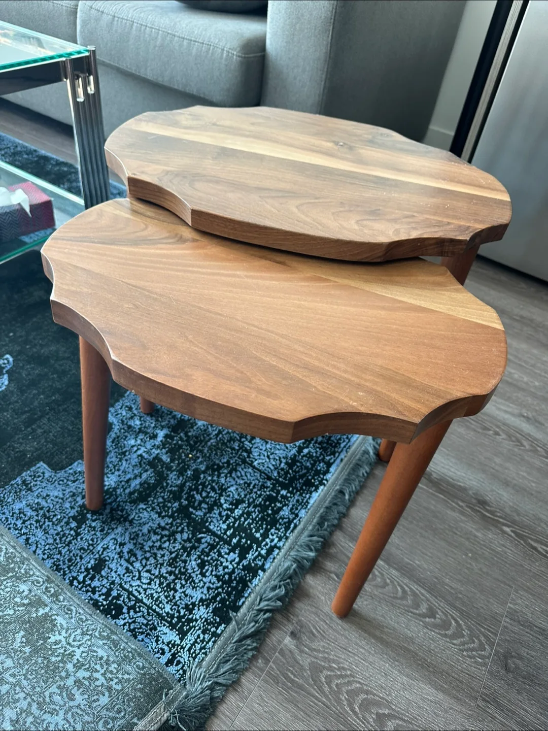 3 Nesting Tables - wood image indicator(2)