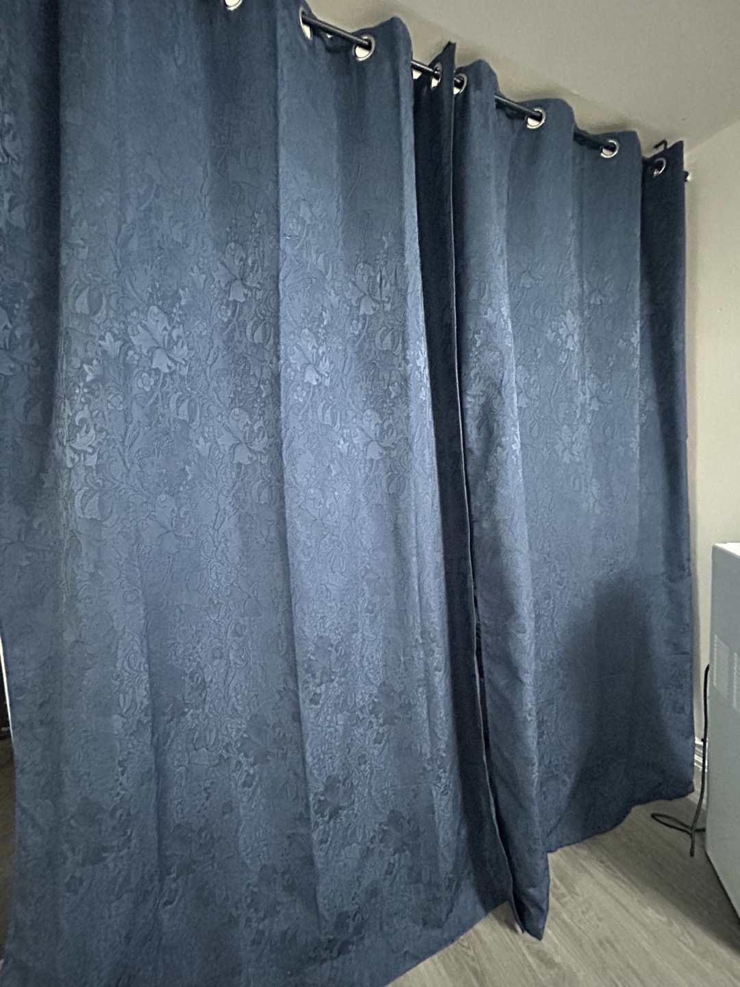 High-Quality Royal Blue Curtains for Sale – Like New - photo 4