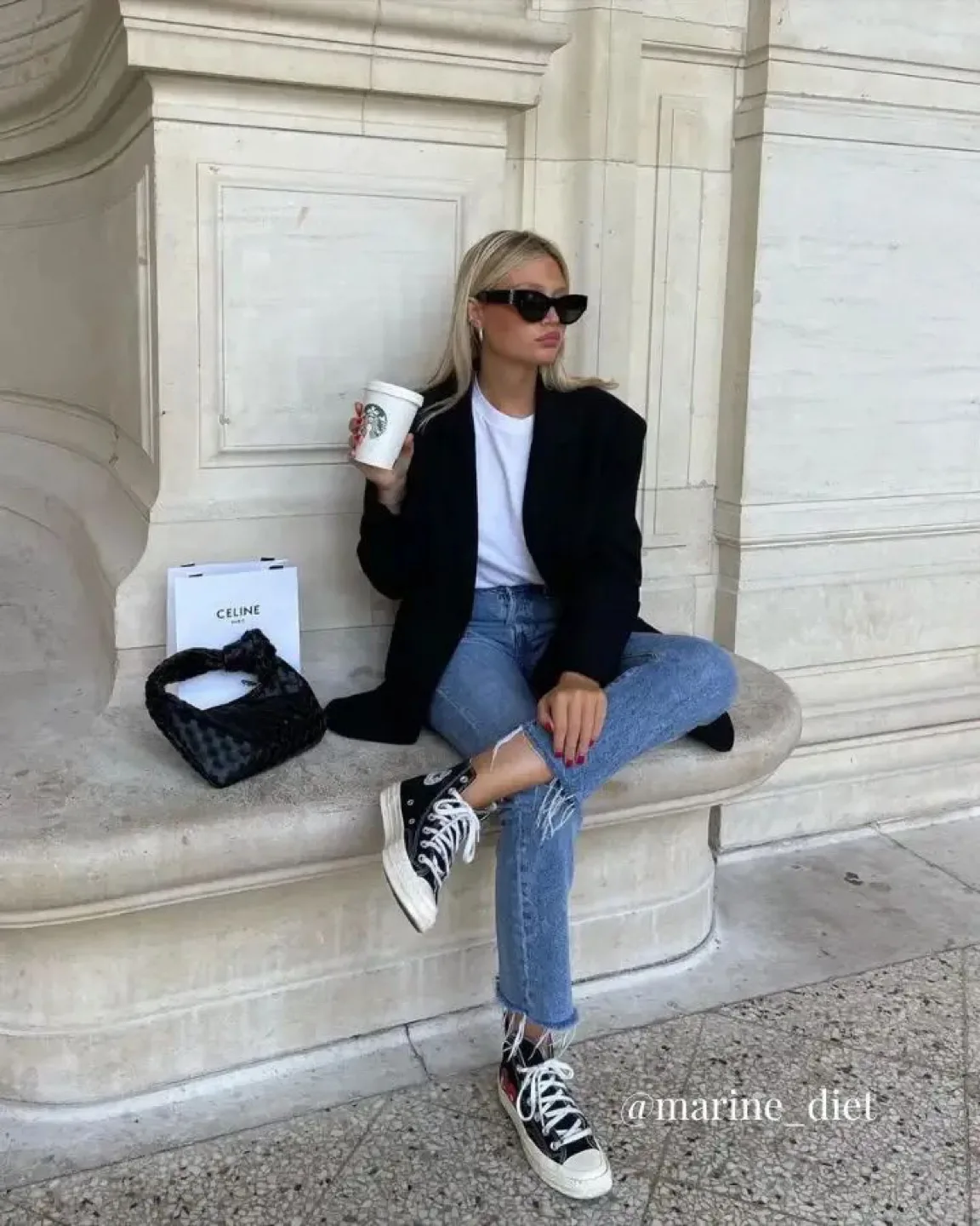 Lauren Ralph Lauren Classic Black Blazer thumbnail