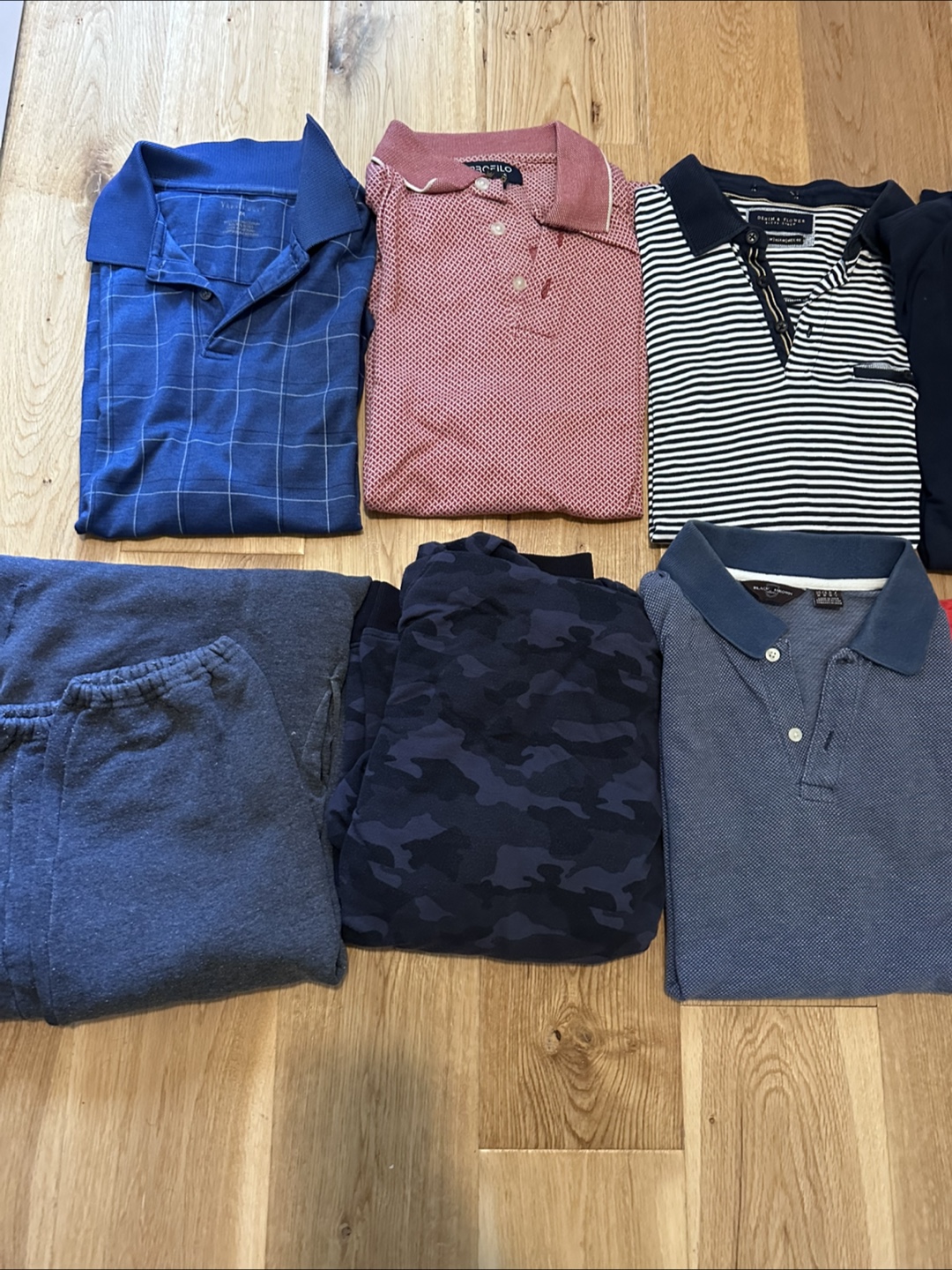 Assorted Men's Polo Shirts - Various Brands & Sizes - photo 2