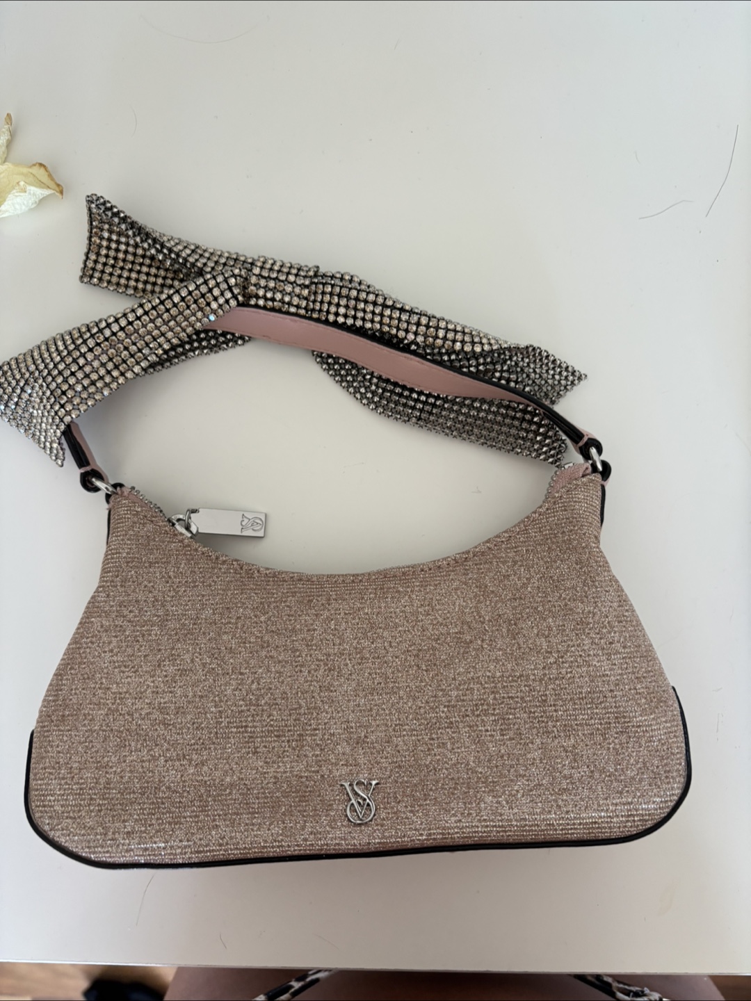 Victoria's Secret Pink Rhinestone Mini Bag - photo 3