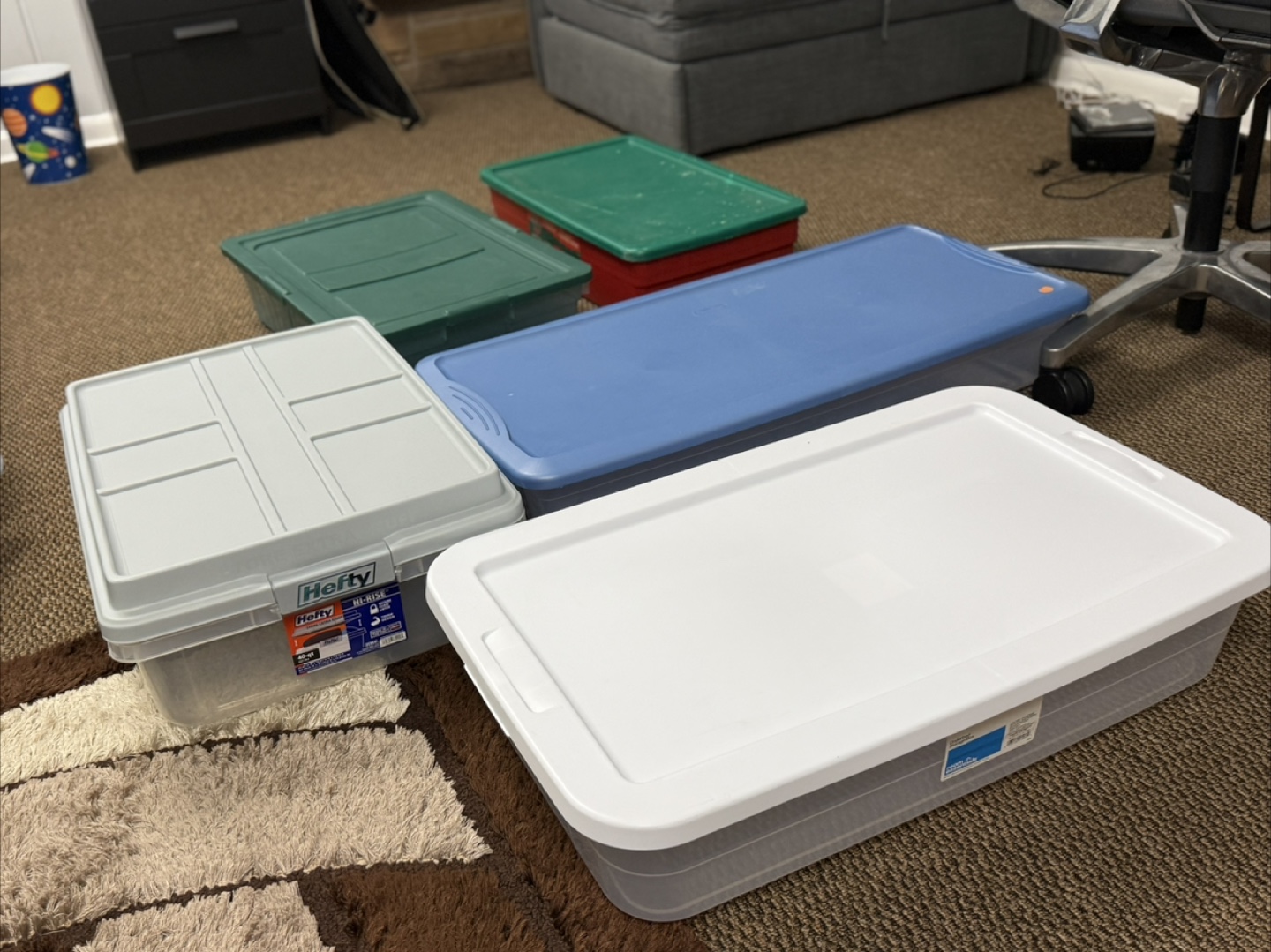 Storage Bins - Hefty, Room Essentials - photo 3