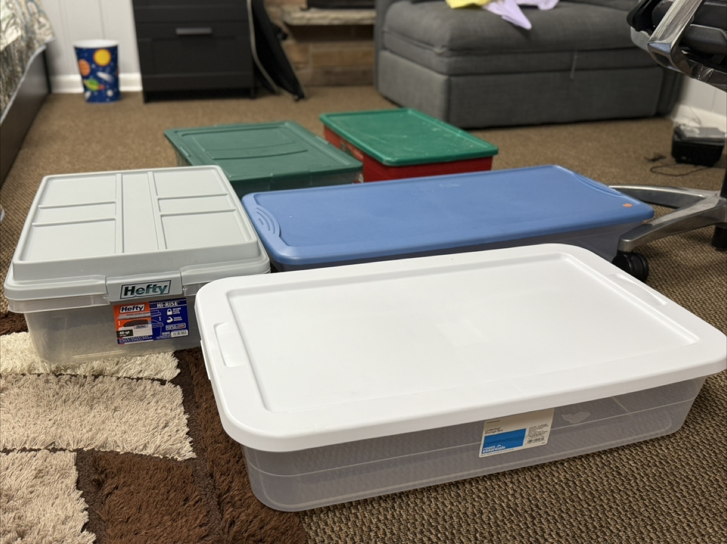 Storage Bins - Hefty, Room Essentials - photo 2