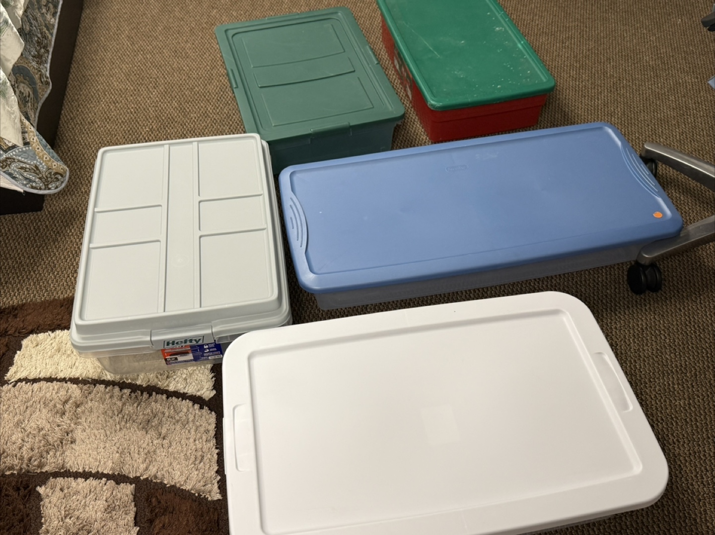 Storage Bins - Hefty, Room Essentials