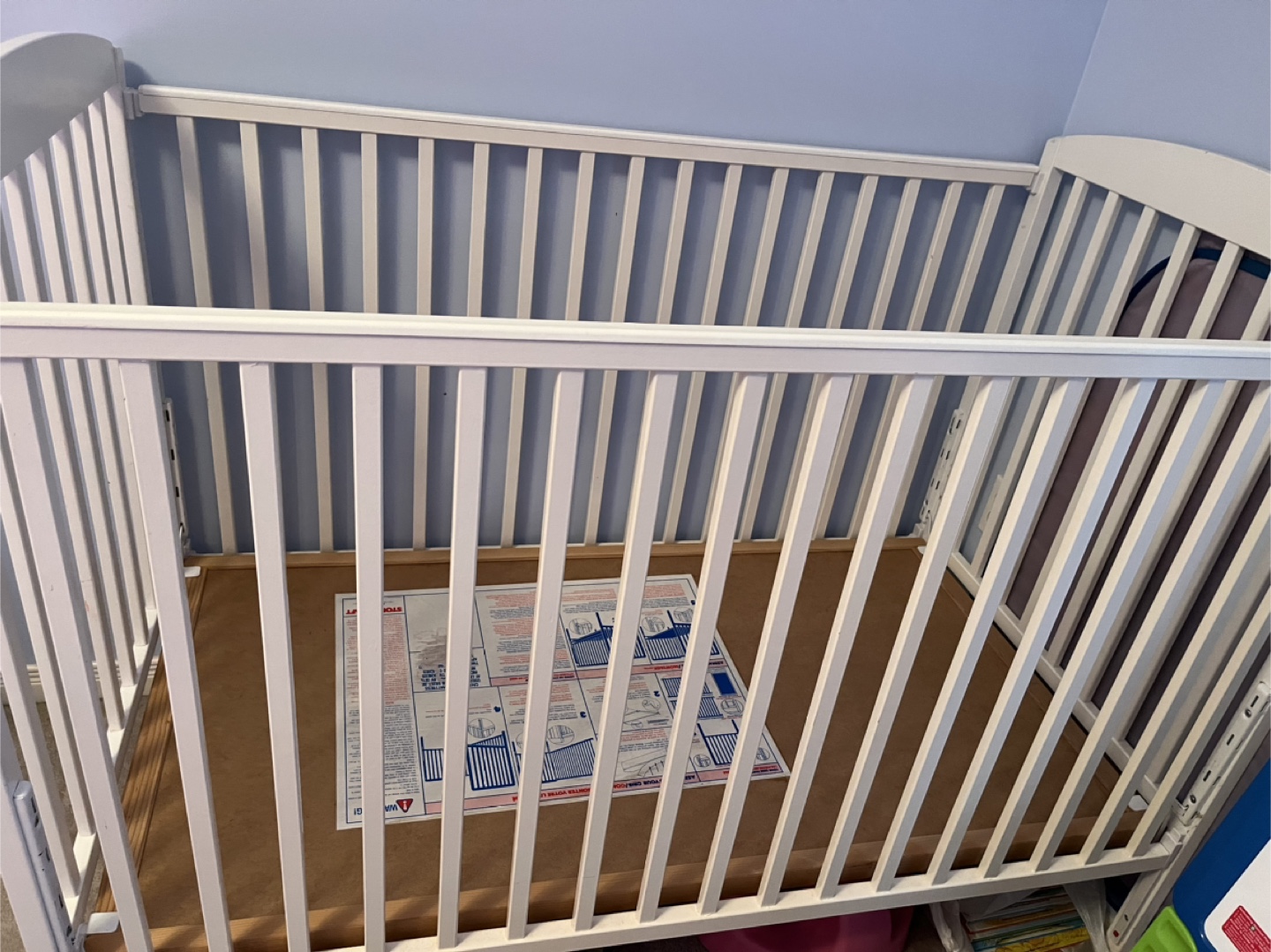 White Baby Crib