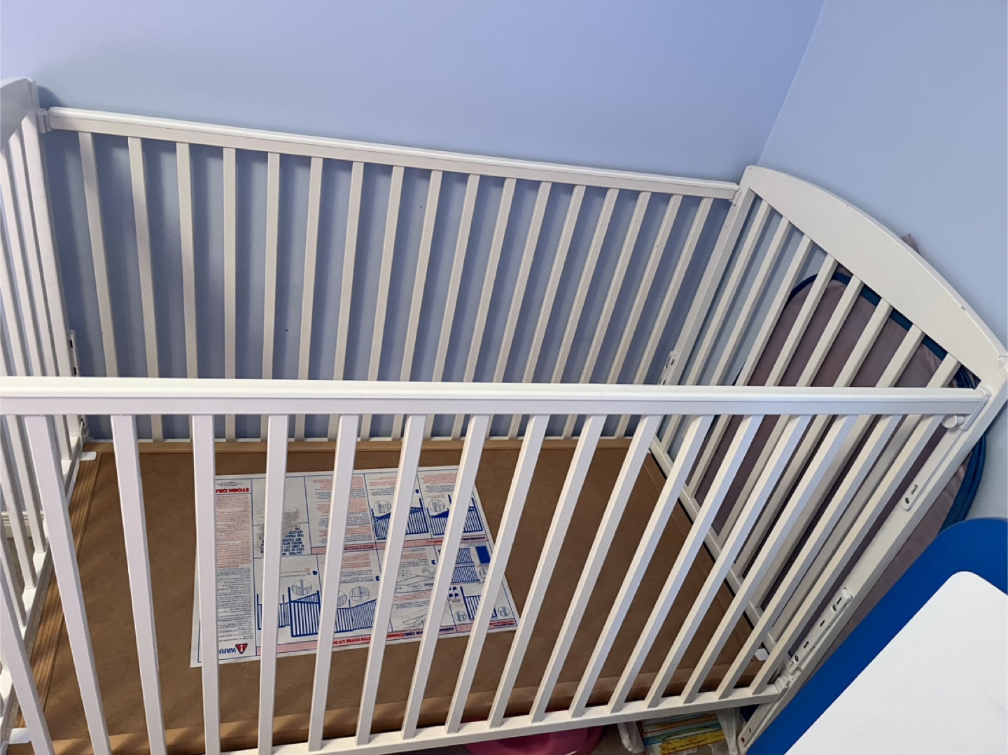 White Baby Crib - photo 3