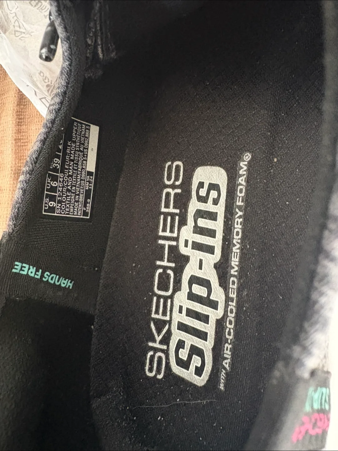 Skechers GOwalk Slip-ins, Women's US 9 - worn 2x! image indicator(4)