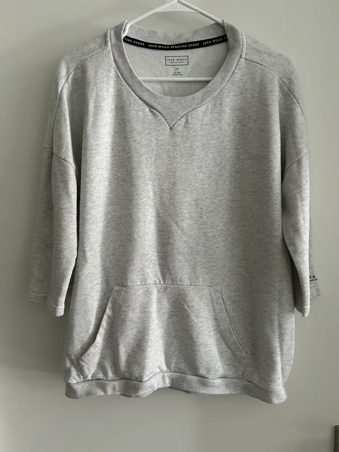 Women’s Jack Wills Grey Sweatshirt - Size 10 thumbnail