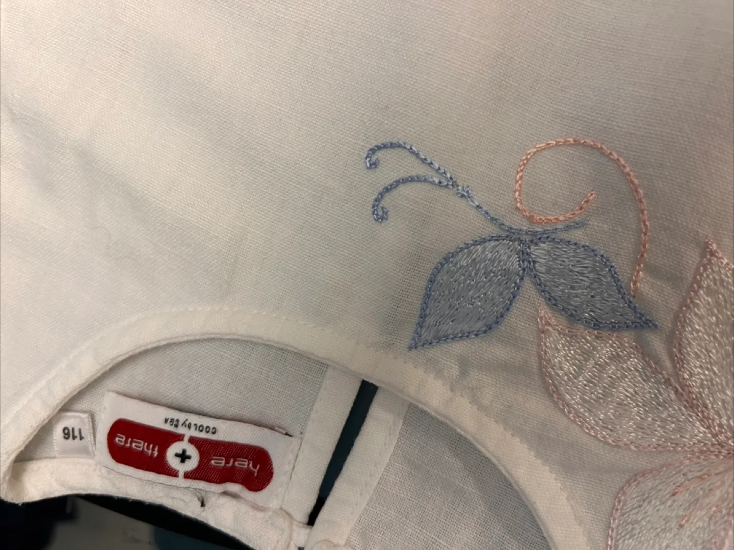 Hand-Embroidered Ukrainian Dress – Age 6–8 (110–125 cm) image indicator(9)