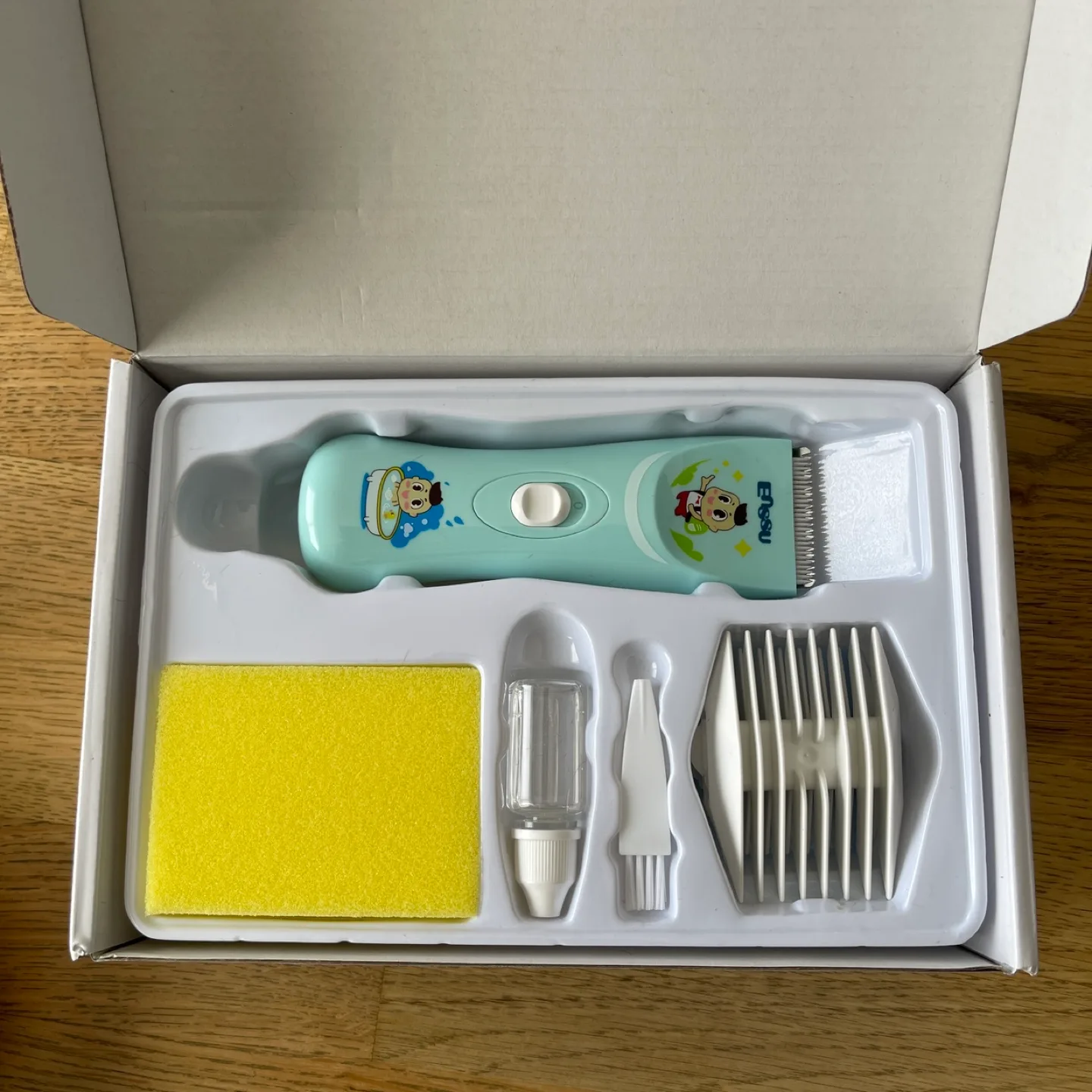 Kids low noise waterproof hair clippers thumbnail