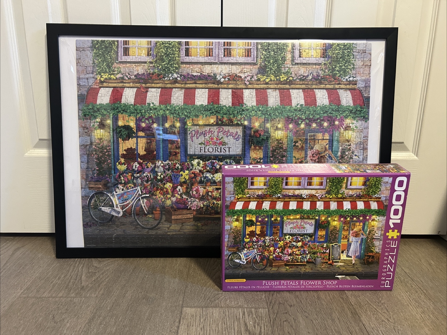 Framed Eurographics Plush Petals Flower Shop 1000 Piece Puzzle - photo 2
