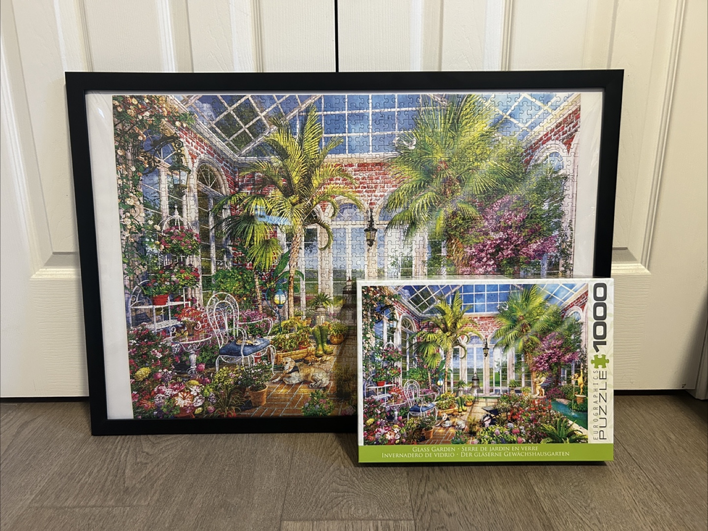 Framed Glass Garden 1000 Piece Puzzle - photo 2