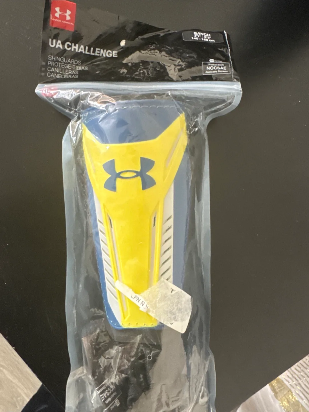 New Under Armour UA Challenge Shin Guards S/P thumbnail