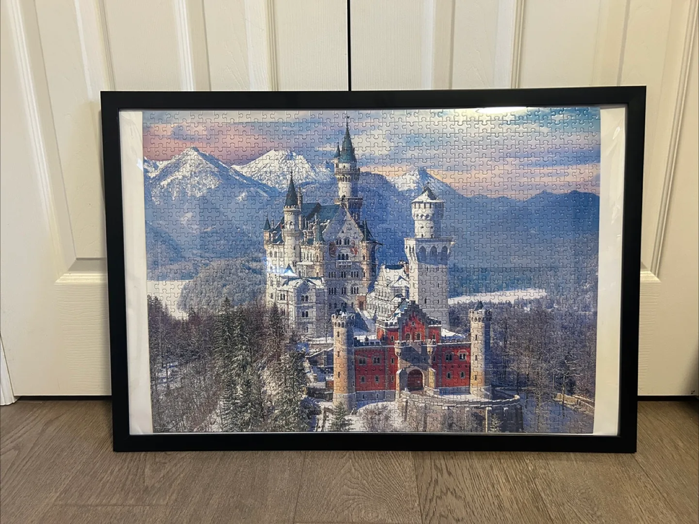 Framed Neuschwanstein Castle 1000 Piece Puzzle thumbnail