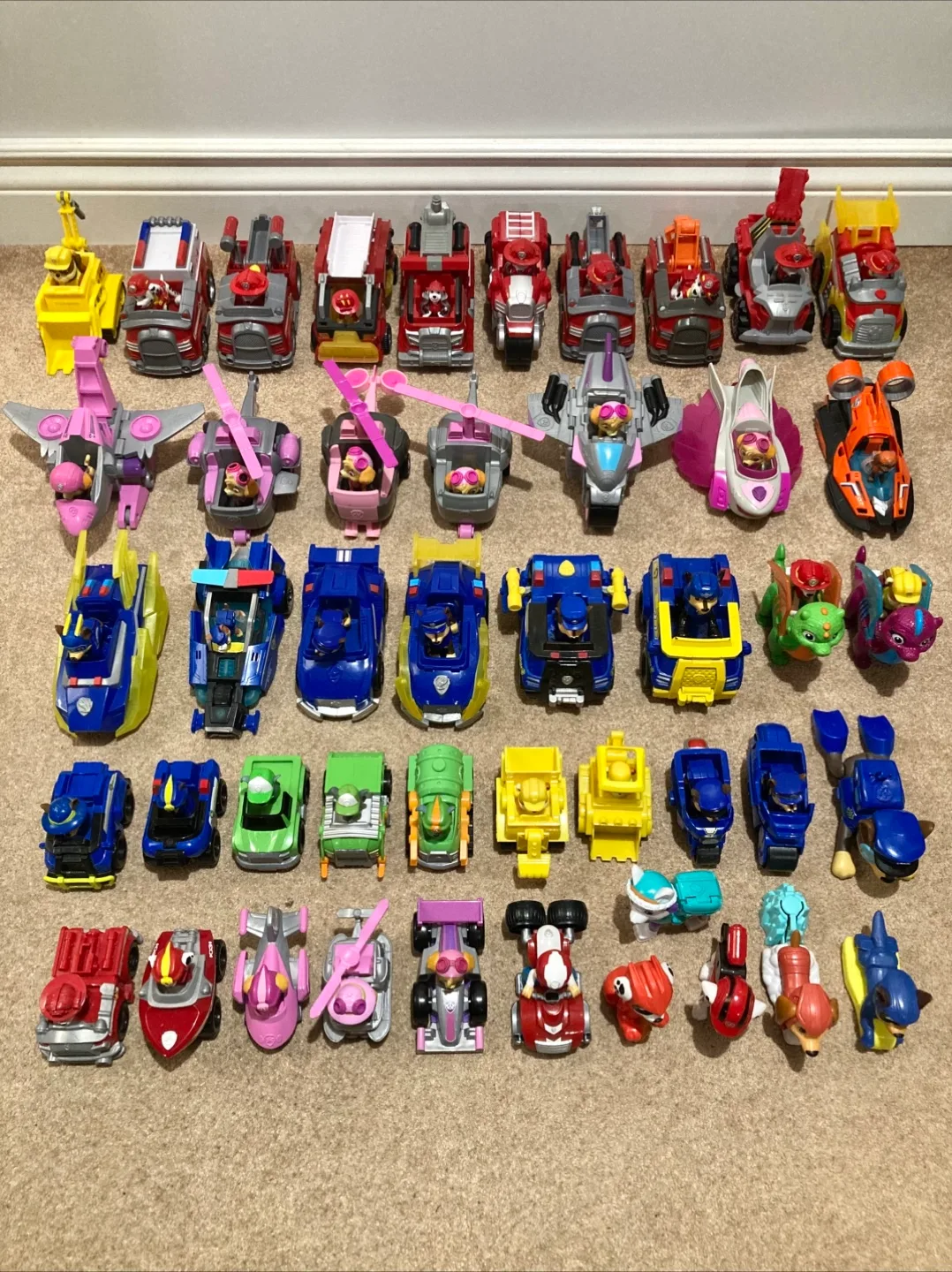 Huge lot of Paw Patrol toys ($5 each)