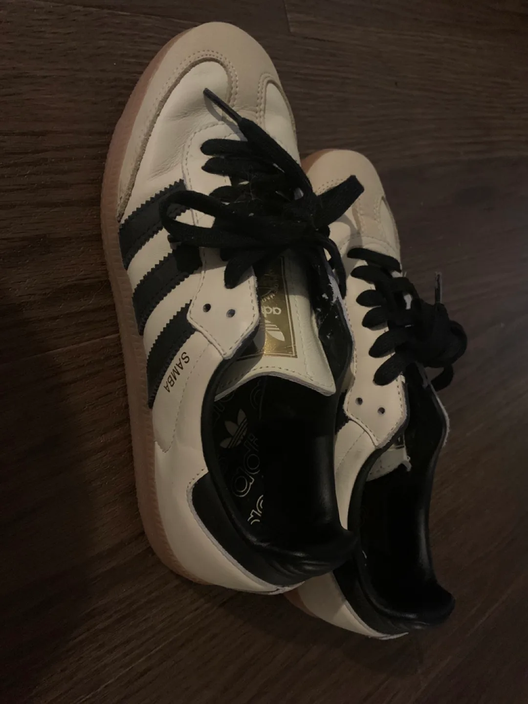 Adidas Samba Cream White Sneakers (size 8) image indicator(2)