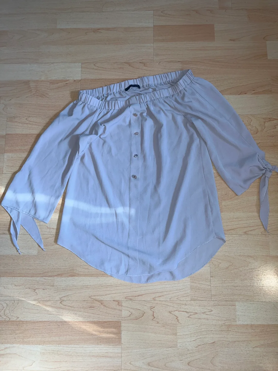 Off-the-Shoulder Blouse - Size Small thumbnail