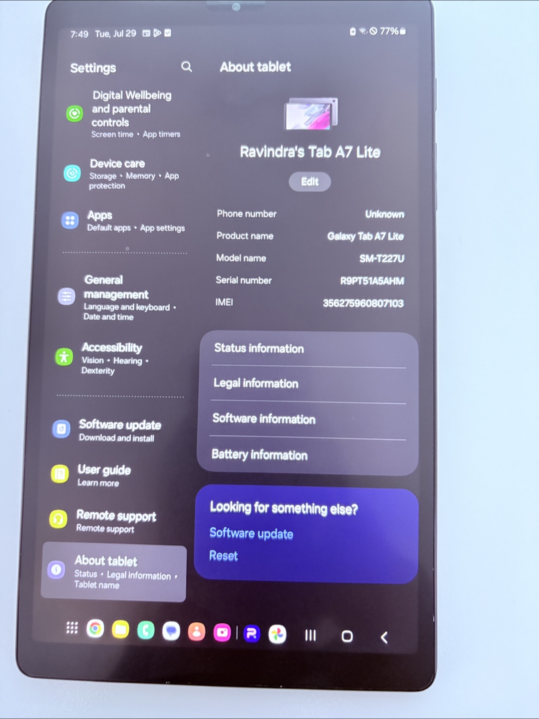 Samsung Galaxy Tab A7 Lite - photo 4