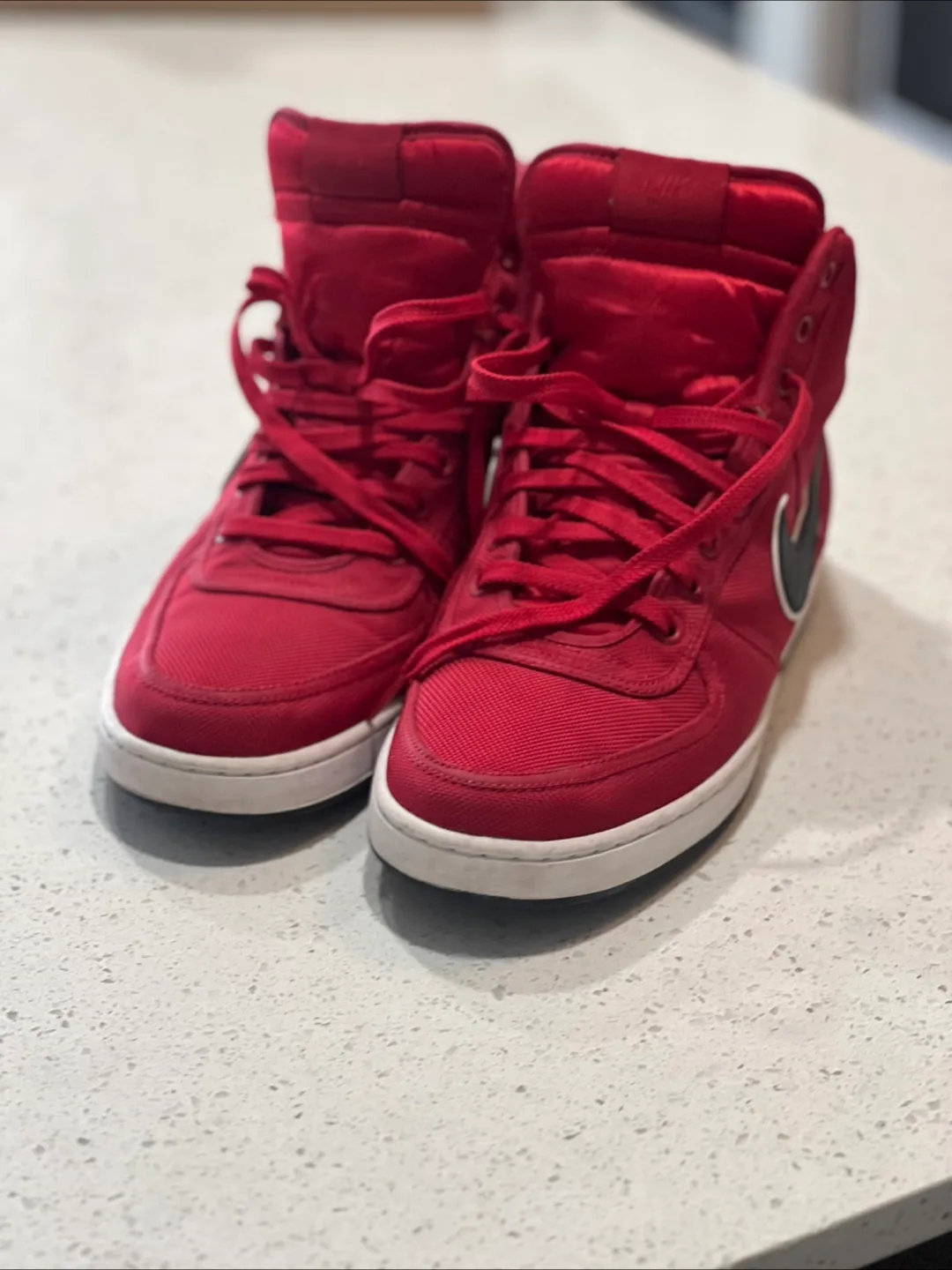 Nike Son of Force High Red Sneakers - US 10.5 thumbnail