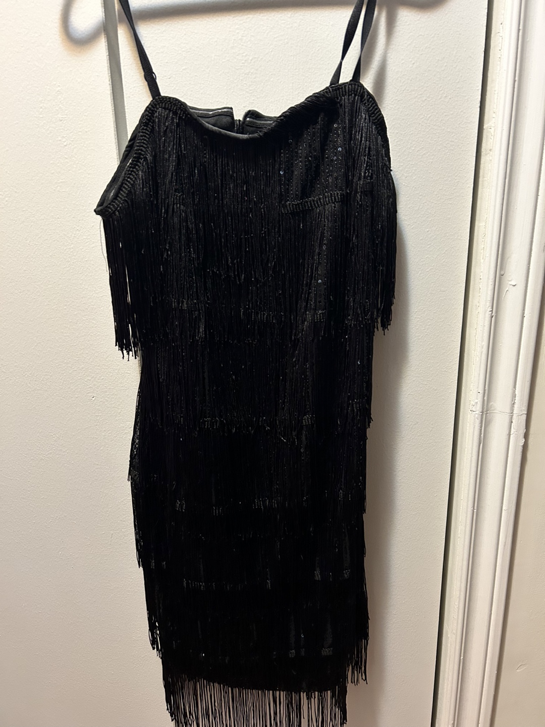 Black Fringe Dress - photo 2