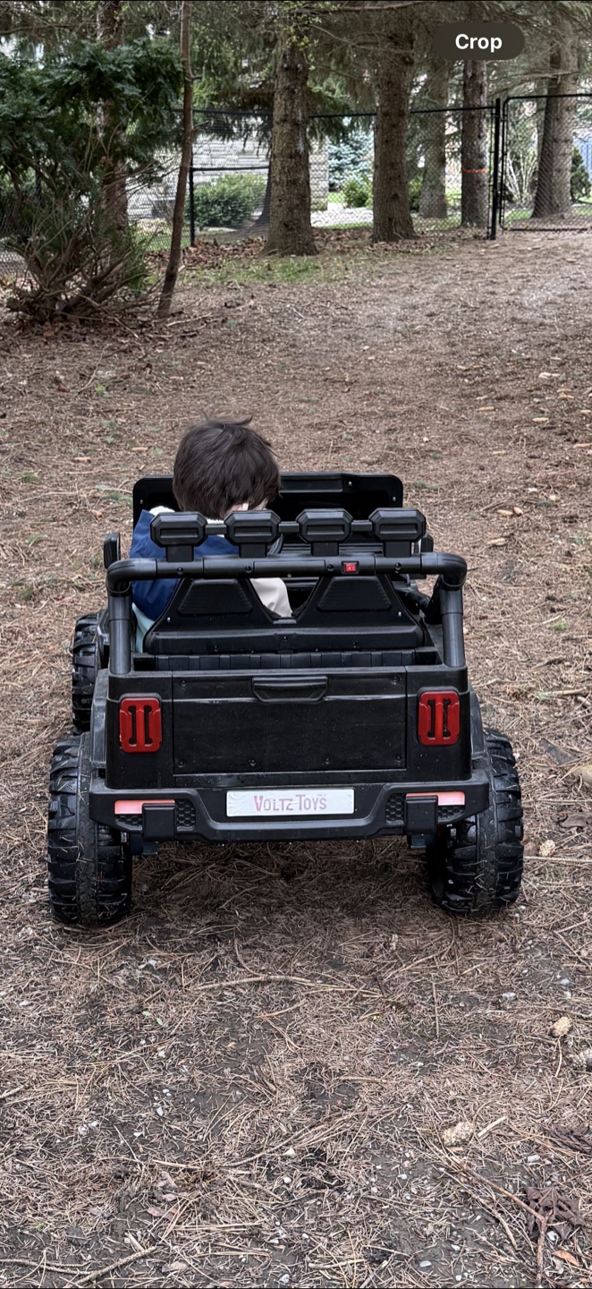 Kids Republic 2-Seater 24V Ride-On Jeep - Black - photo 4