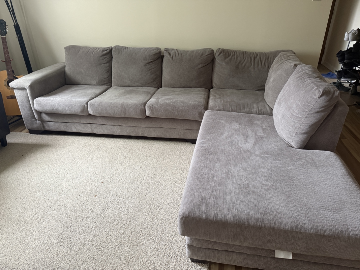 Grey Sectional Sofa - photo 2