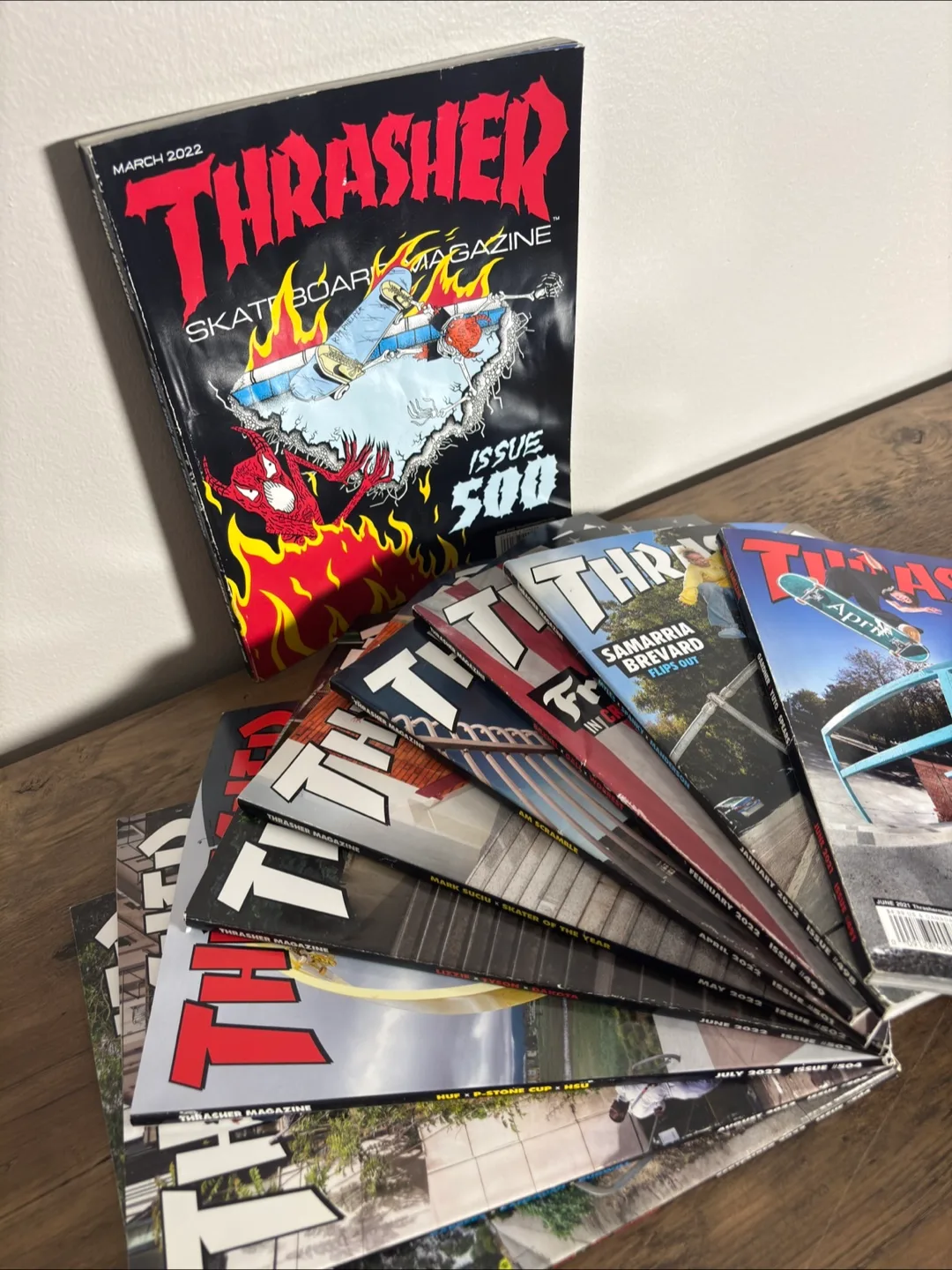 Thrasher Magazine Collector’s Lot – Including Issue 500 thumbnail