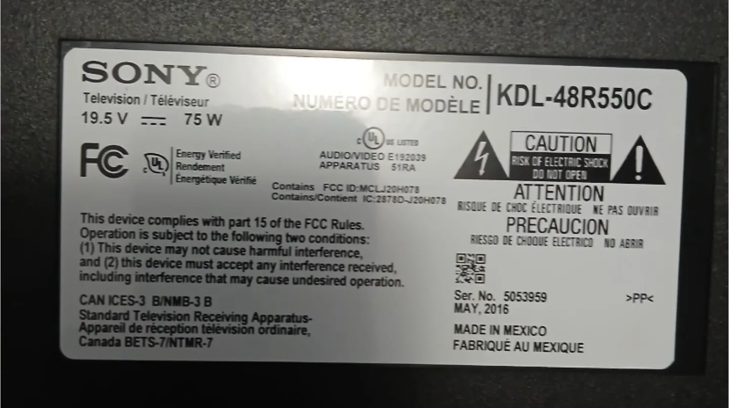 Sony TV image indicator(3)