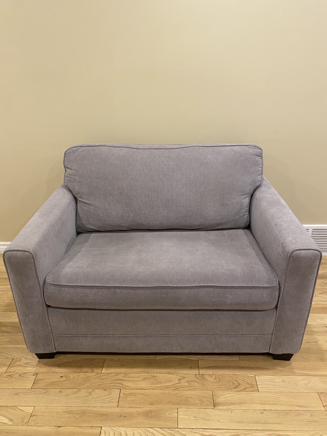 Penelope Grey Twin Size Sleeper Chair (CAN DELIVER)