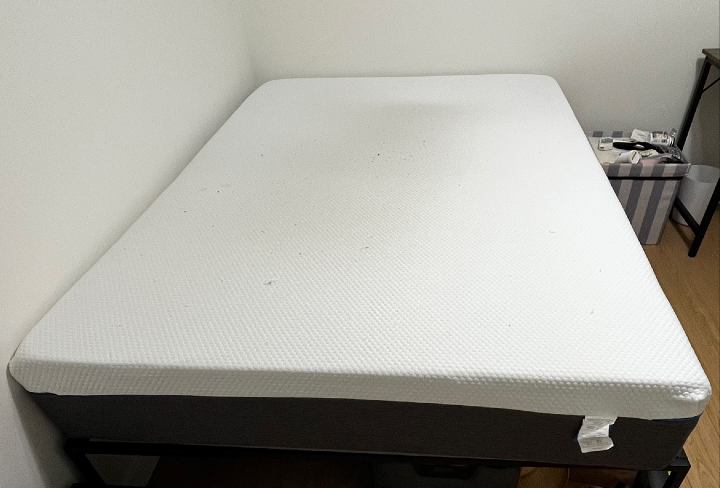 Double mattress memory foam
