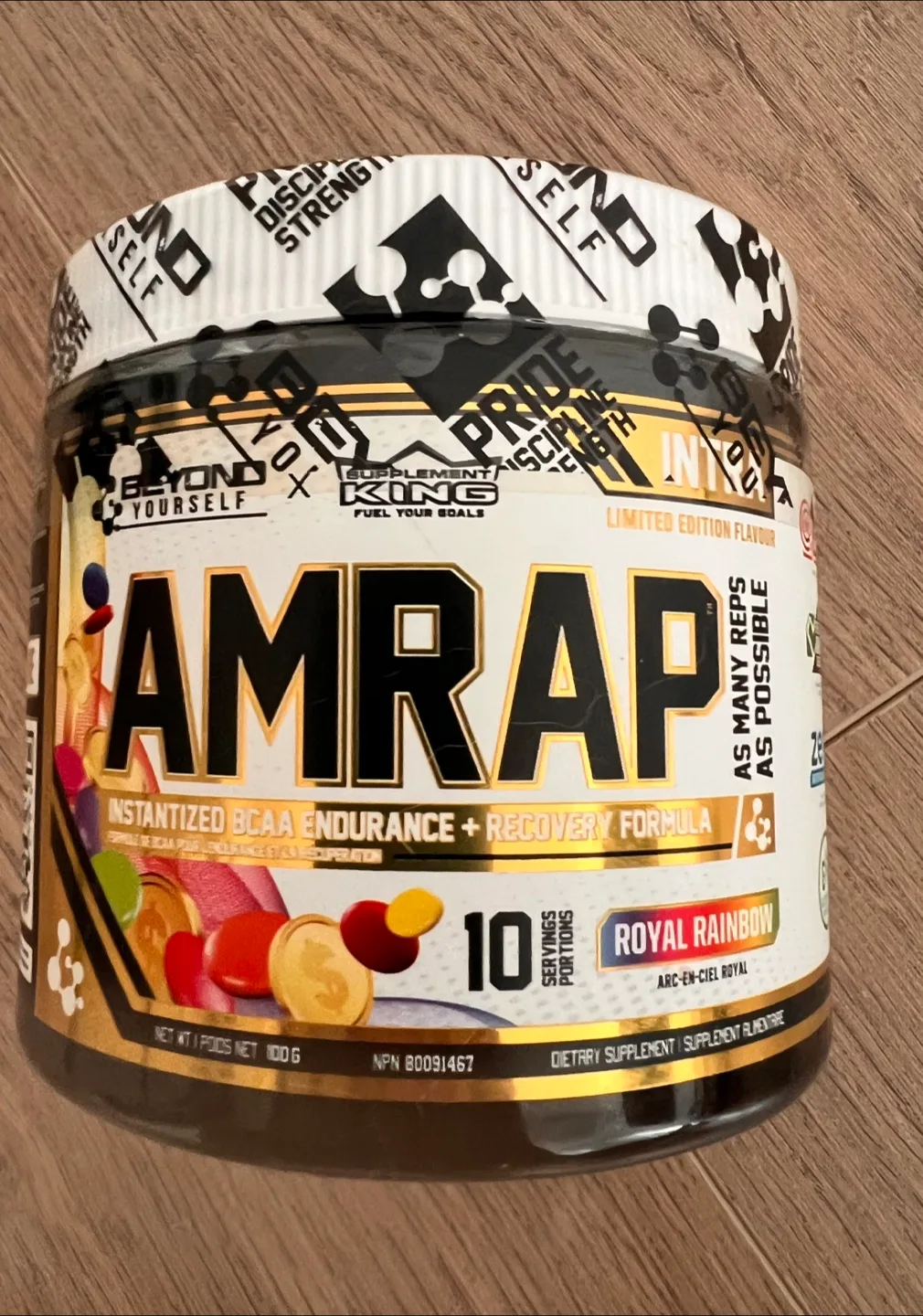 Beyond Yourself BCAA Supplement 100g thumbnail