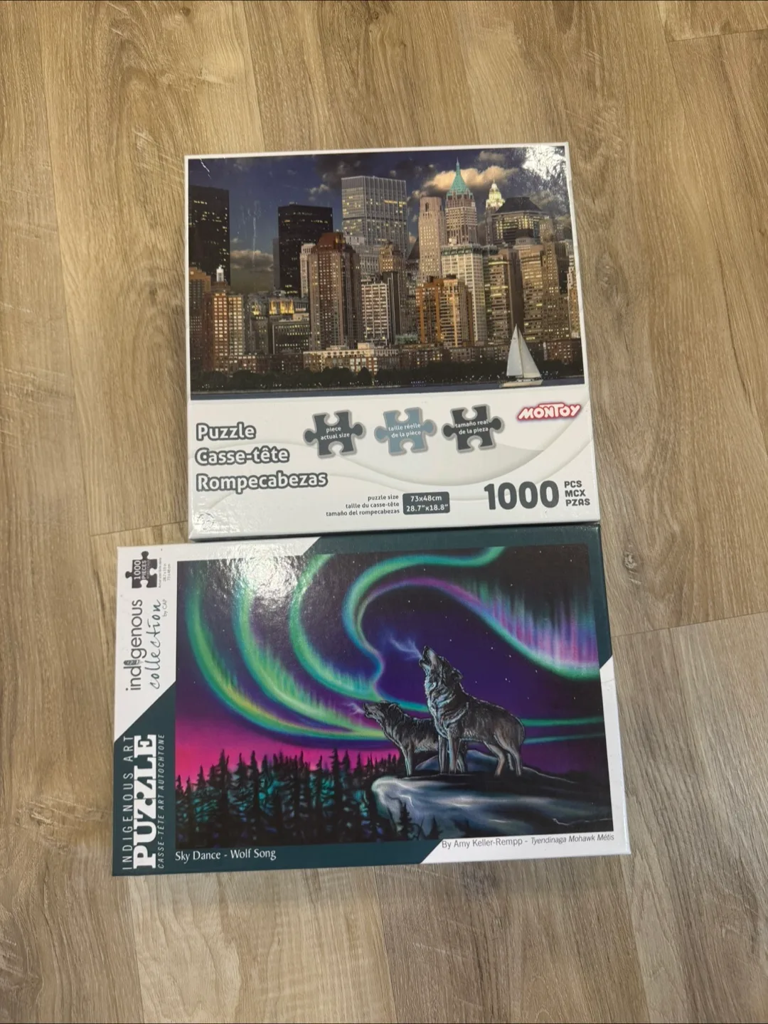 Two Puzzles: Indigenous & Montoy 1000-Piece thumbnail