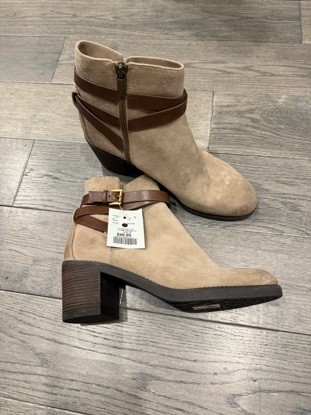 Michael Kors Suede Ankle Boots - Size 9 thumbnail