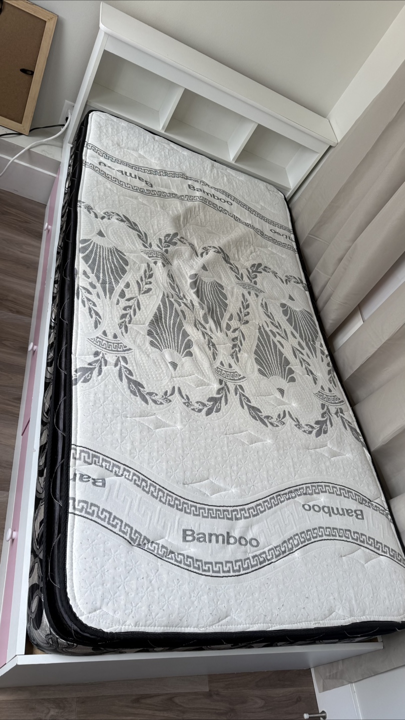 Pink caption bed frame and Bamboo Mattress - photo 4