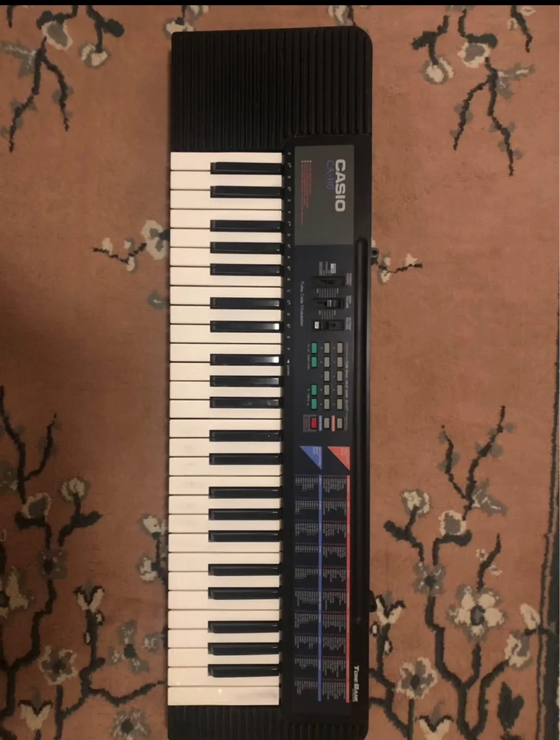 Casio CA-110 Tone Bank Keyboard thumbnail