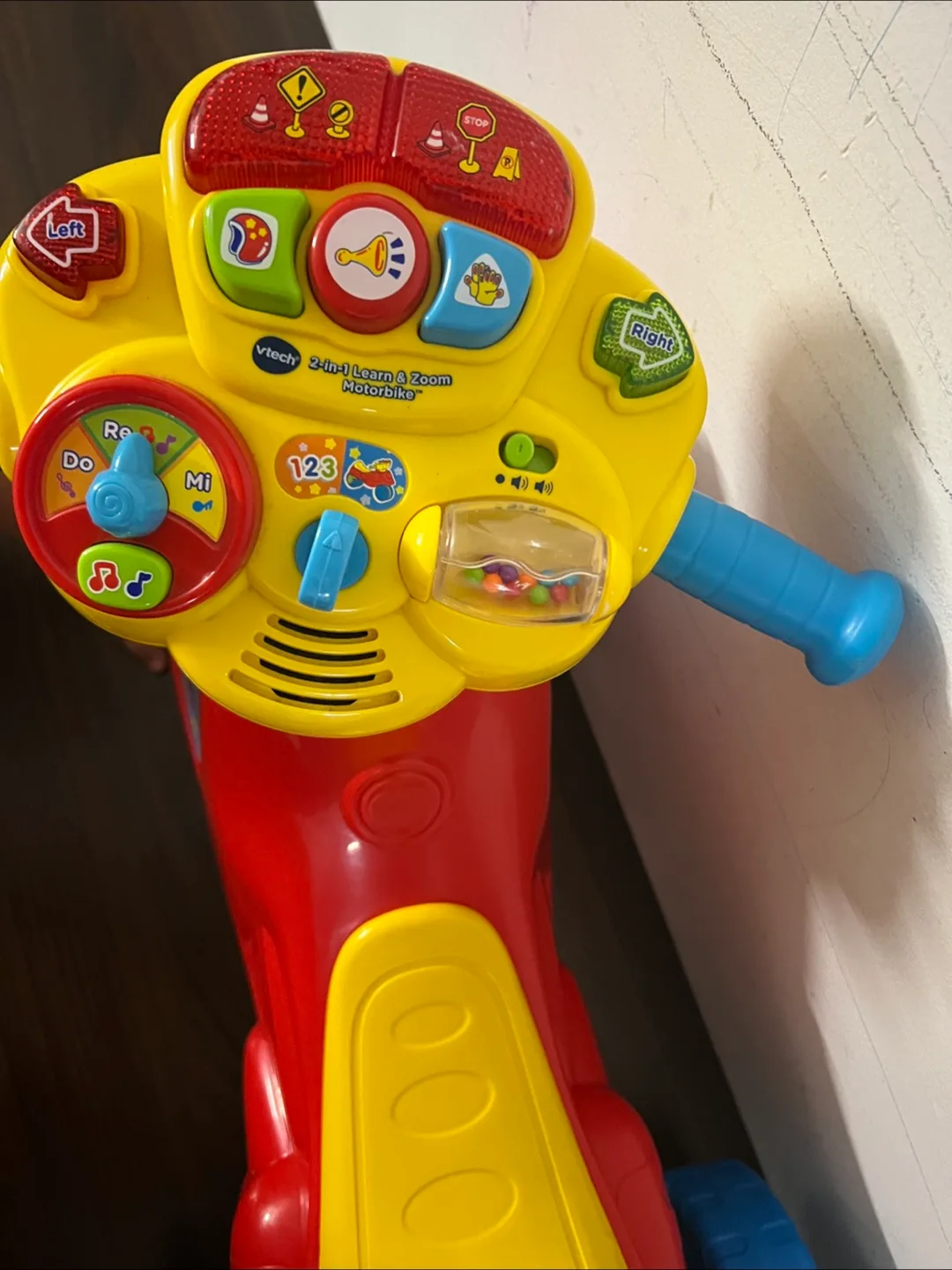 VTech 2-in-1 Learn & Zoom Motorbike Ride-On Toy image indicator(2)