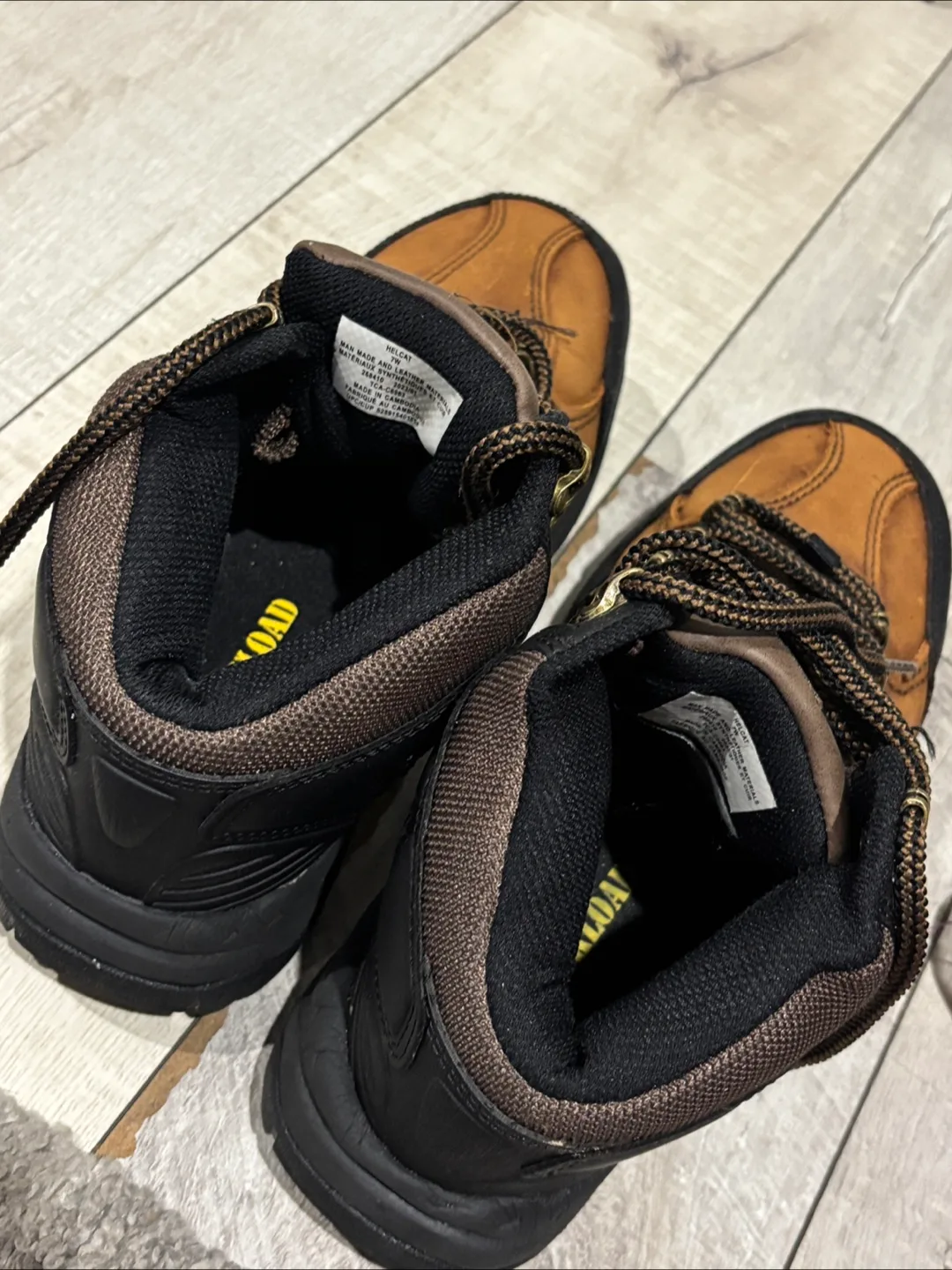 Workoad safety Boots - Brown, Size 7 image indicator(2)