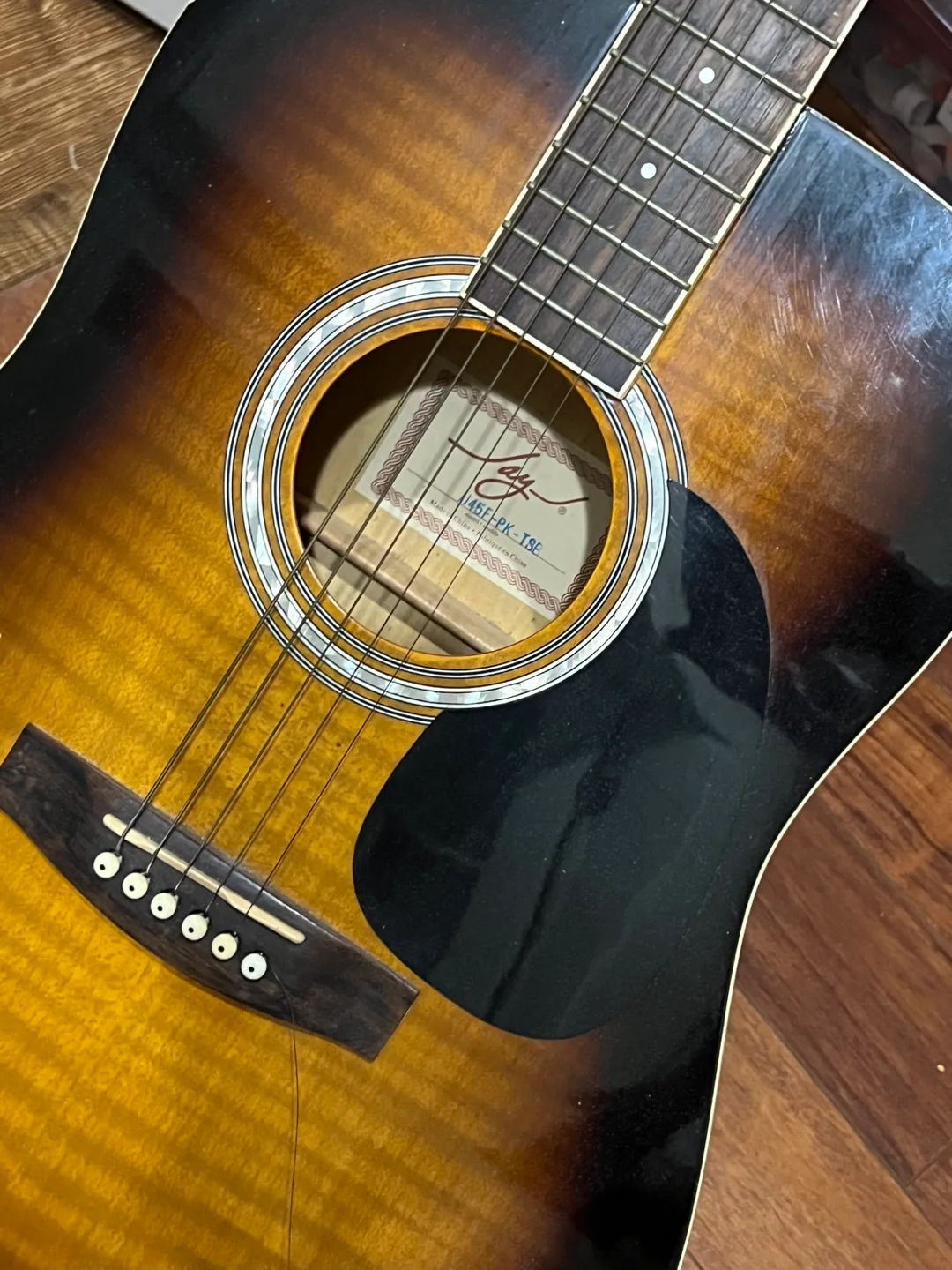Jay Turser JT-45 Acoustic Guitar thumbnail