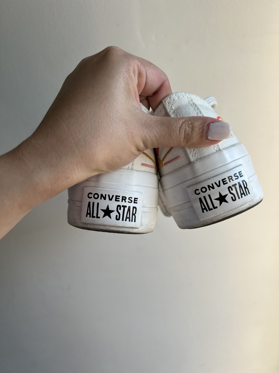 Converse All Star Platform Sneakers - Size 5 Womens - photo 2