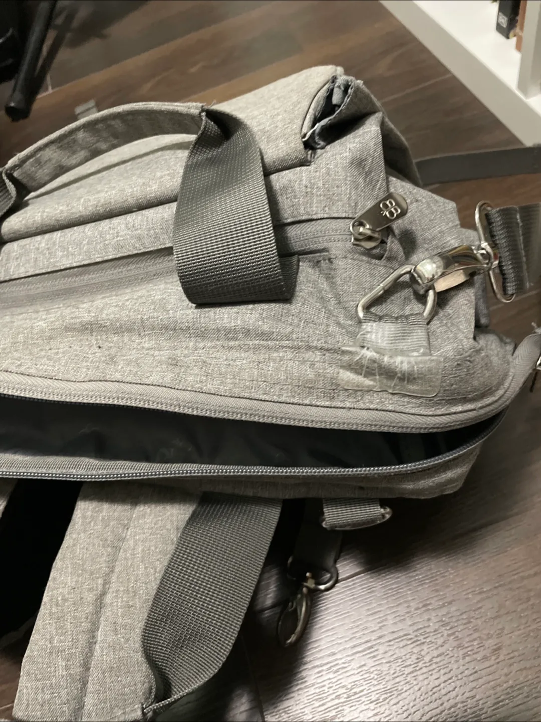 🇨🇦 bbluv grey diaper bag #freecycle image indicator(3)