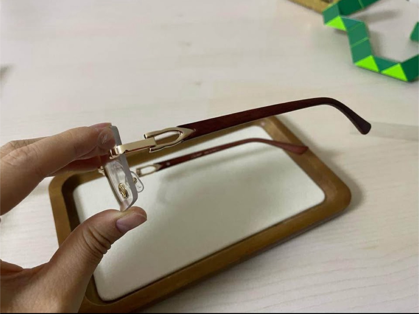 Rimless Eyeglasses - photo 3