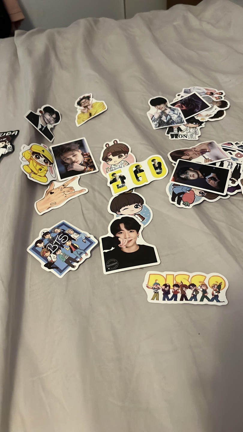 50 BTS Kpop Stickers