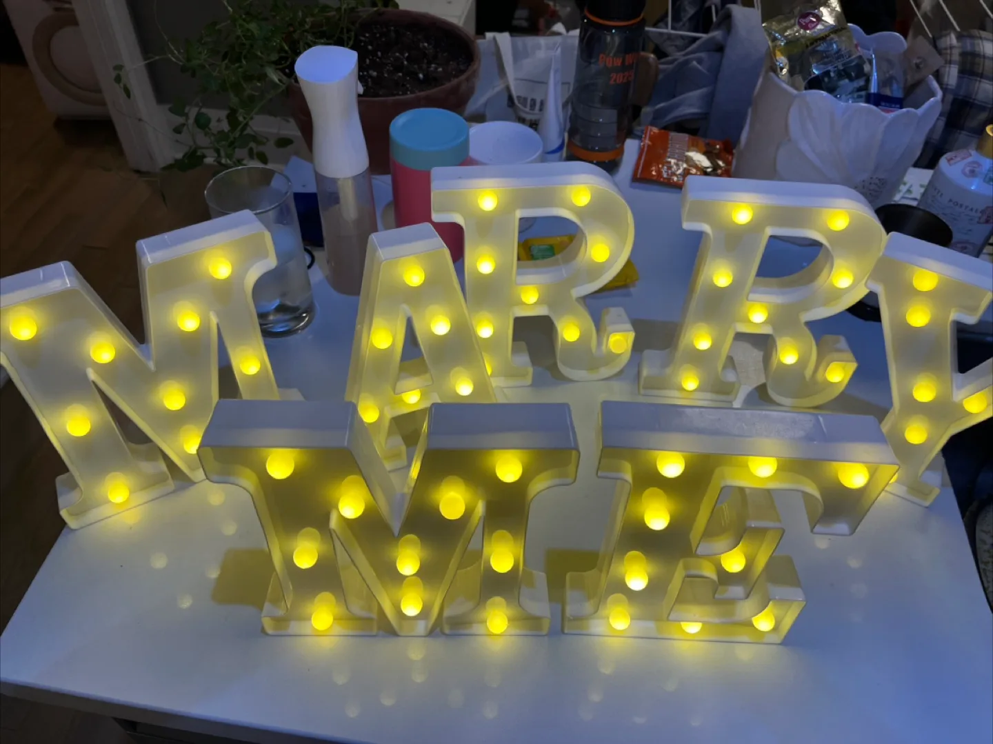 Marry Me Light Up Letters thumbnail
