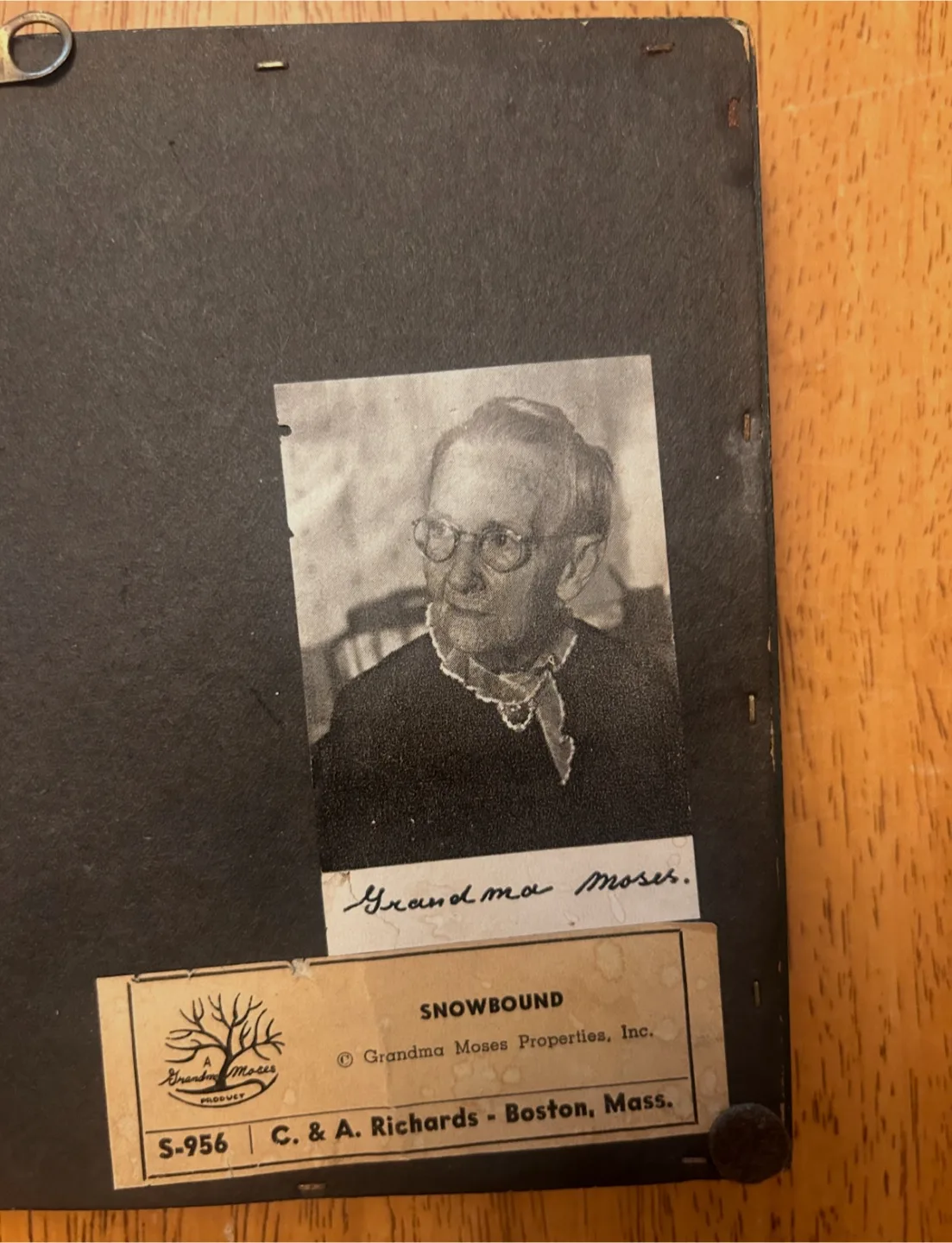 Grandma Moses Framed Prints authentic signed with COA image indicator(10)