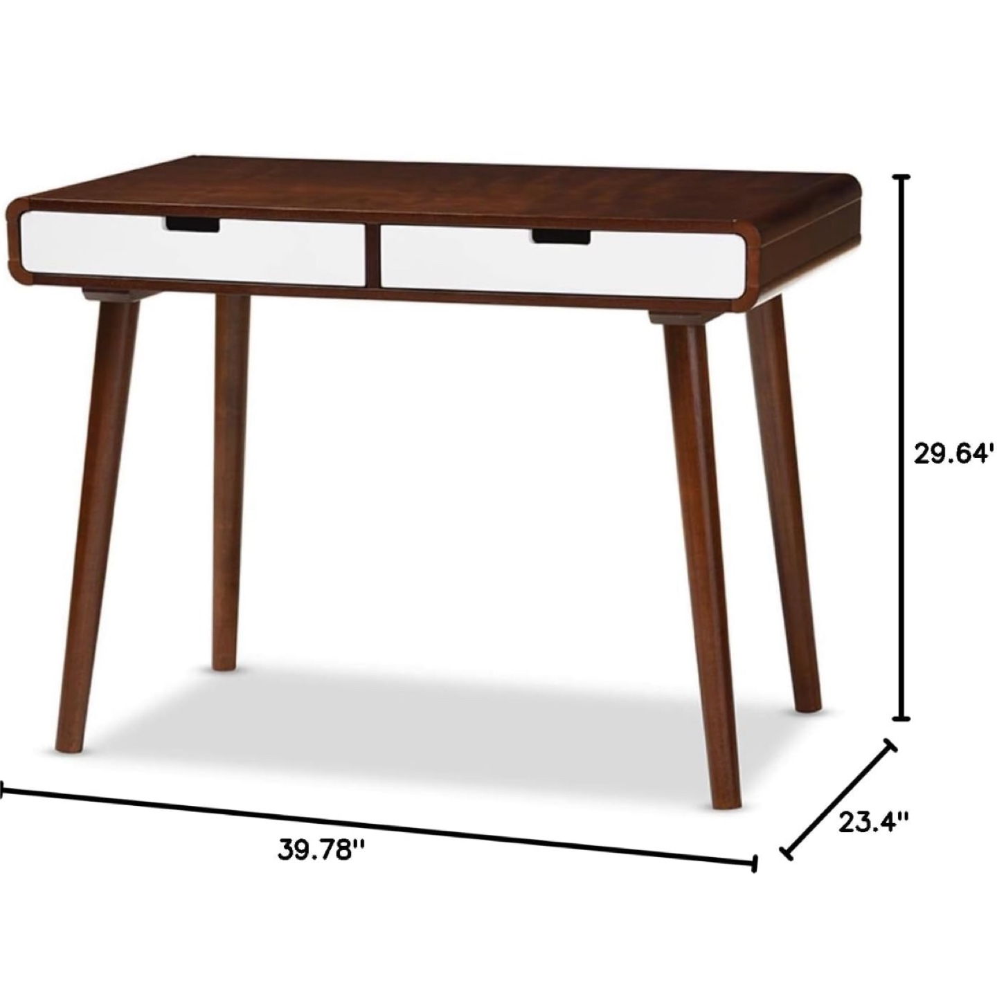 Midcentury Modern Two-Tone Desk (orig $220) - photo 2