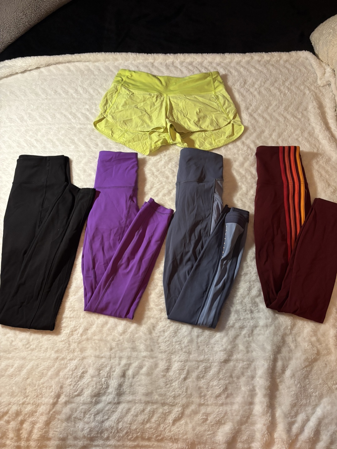 Lululemon Leggings, Shorts & Hoodie