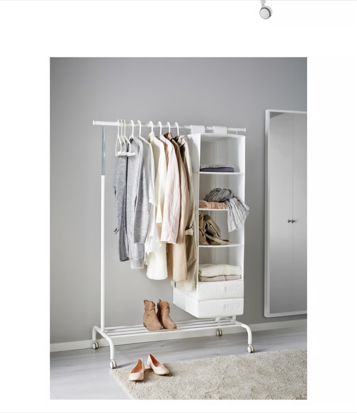 Brand New IKEA RIGGA Clothes Rack - photo 5