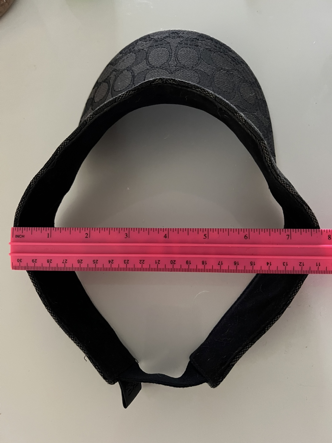 Coach Visor - Black & Grey - photo 2
