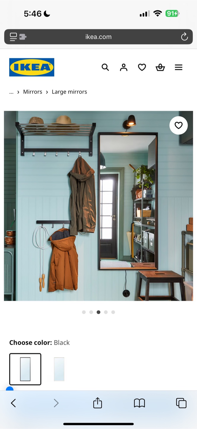 IKEA NISSEDAL Mirror - photo 3